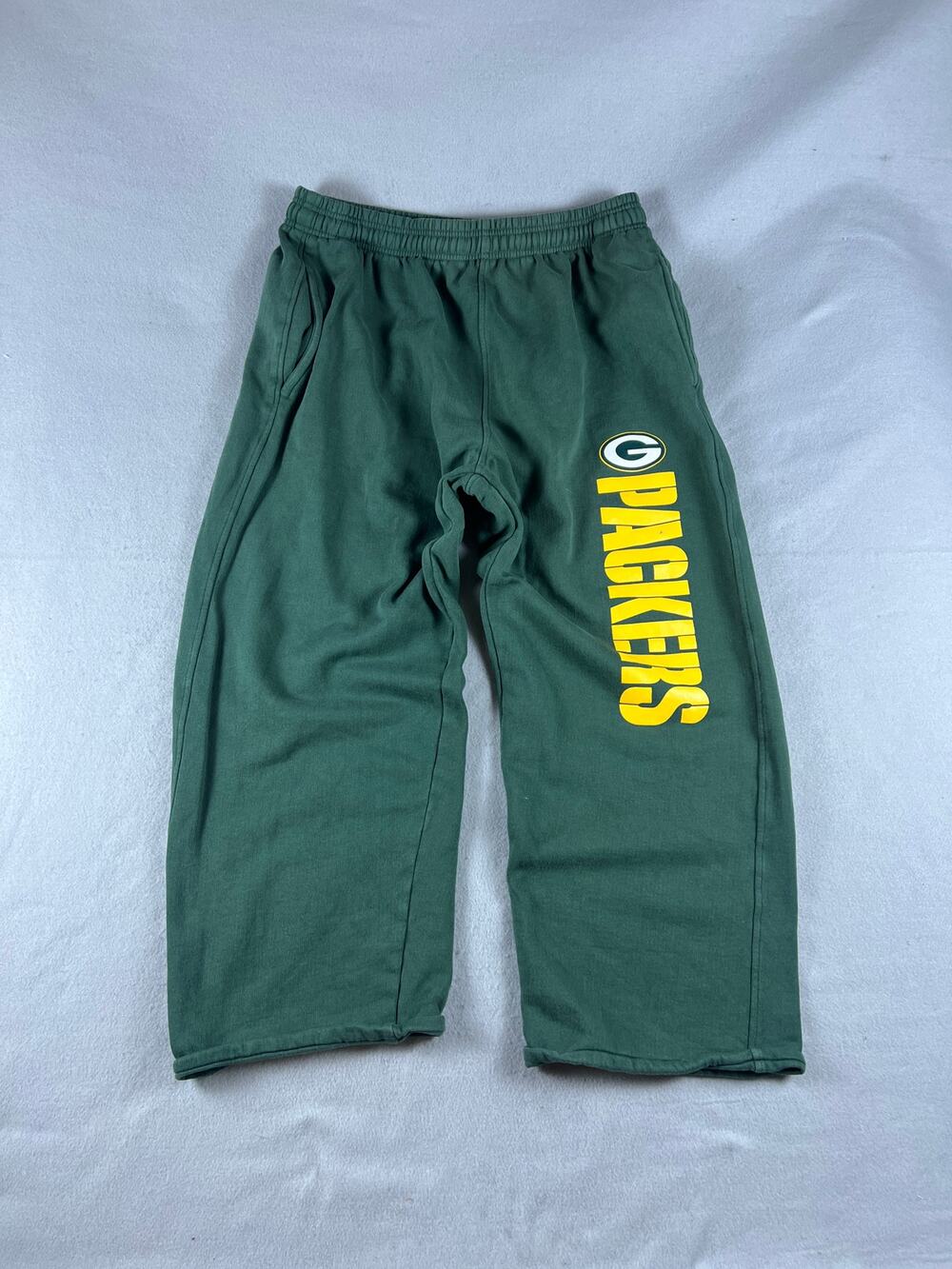 Green Bay Packers Sweatpants Mens XLT Spellout Graphics NFL Football Loungewear